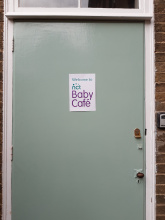 Cottenham Baby Cafe entrance