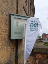 Cottenham Baby Cafe sign